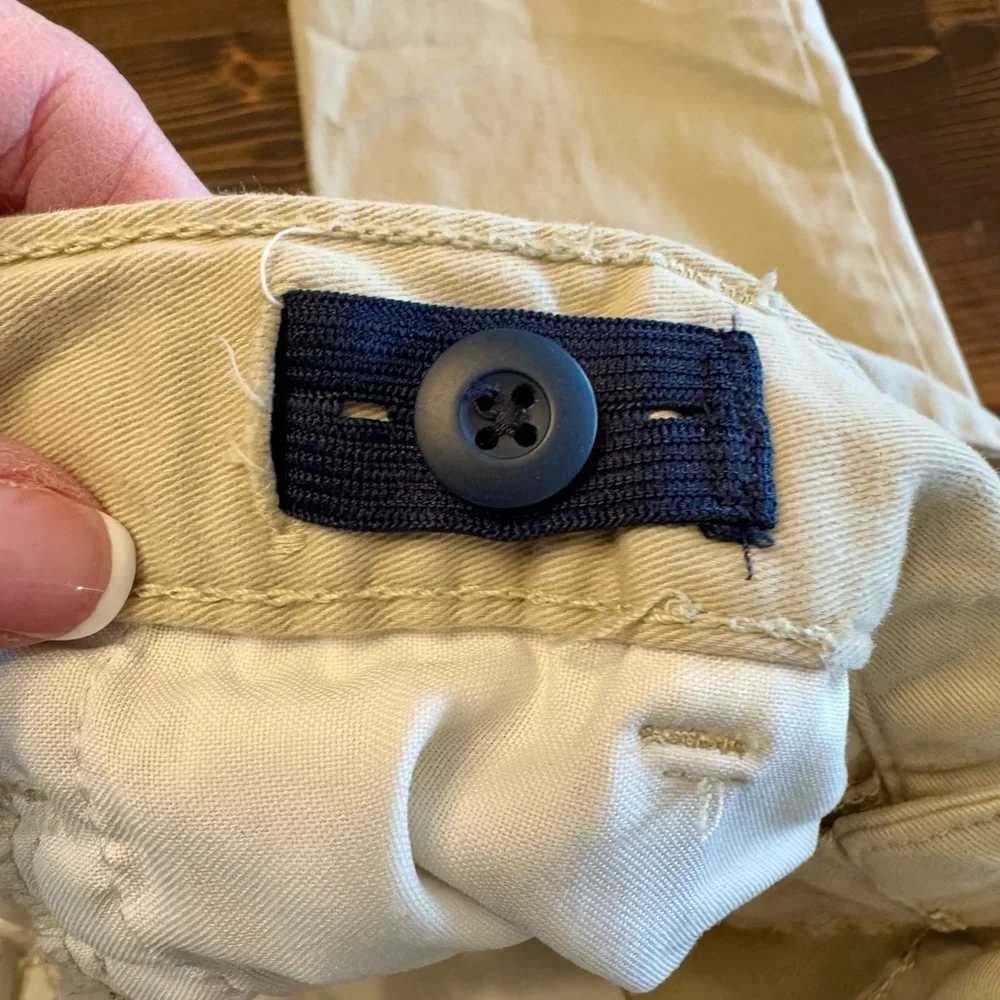The Children's‎ Place Khaki Boys Uniform Pants Adjustable Waist Size 16